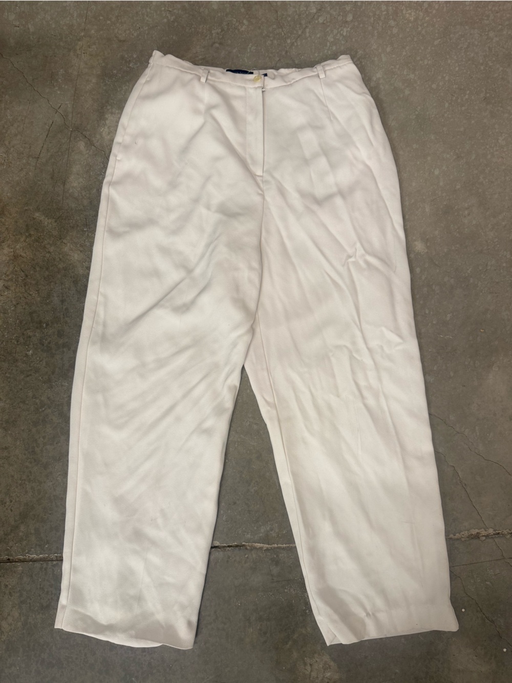 Karen Scott White Women's Pull-On Pants